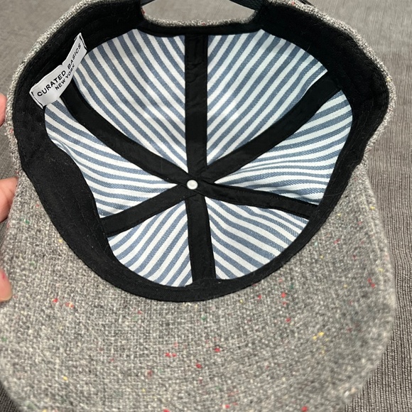 Curated Basics Speckled Wool Baseball Hat - Picture 5 of 6